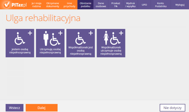 Ulga rehabilitacyjna