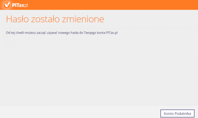 Hasło zostało zmienione