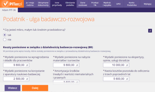 Ulga badawczo-rozwojowa