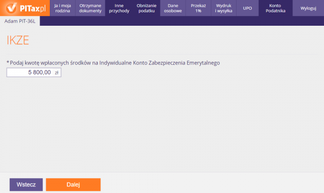 Odliczenie IKZE