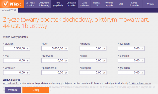 Zryczałtowany podatek