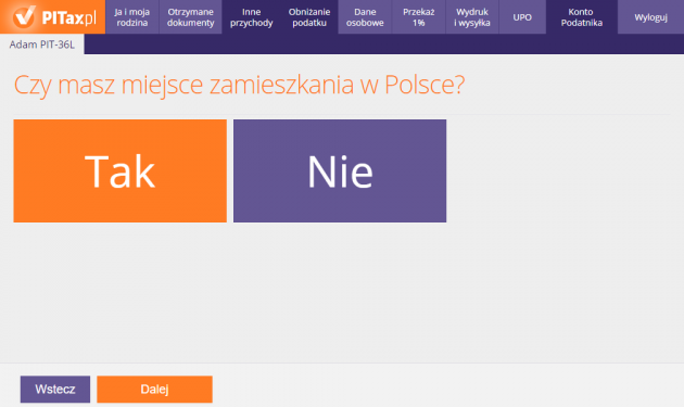 Miejsce zamieszkania