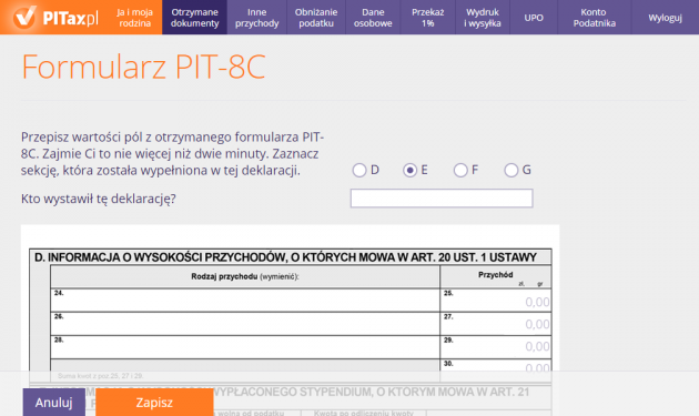 Pit 37 Instrukcja Rozliczenia Krok Po Kroku Pomoc Pitaxpl 6536