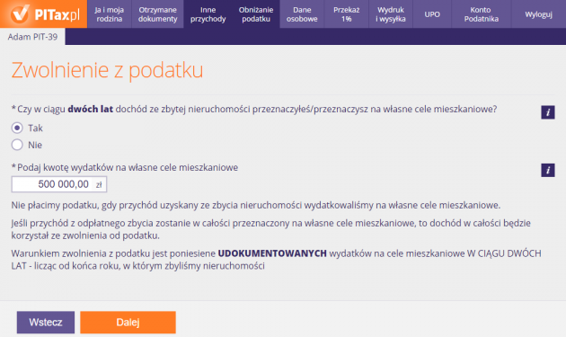 Zwolnienie z podatku od sprzedaży nieruchomości