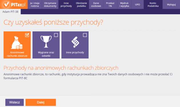 Pozostałe przychody