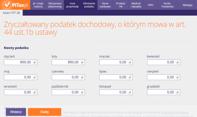 Zryczałtowany podatek