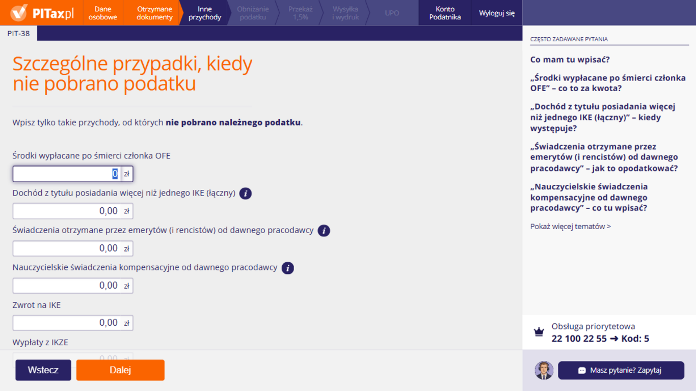 Szczególne rodzaje przeychodów z&nbsp;kapitałów pieniężnych