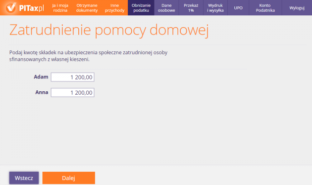 Zatrudnienie pomocy domowej